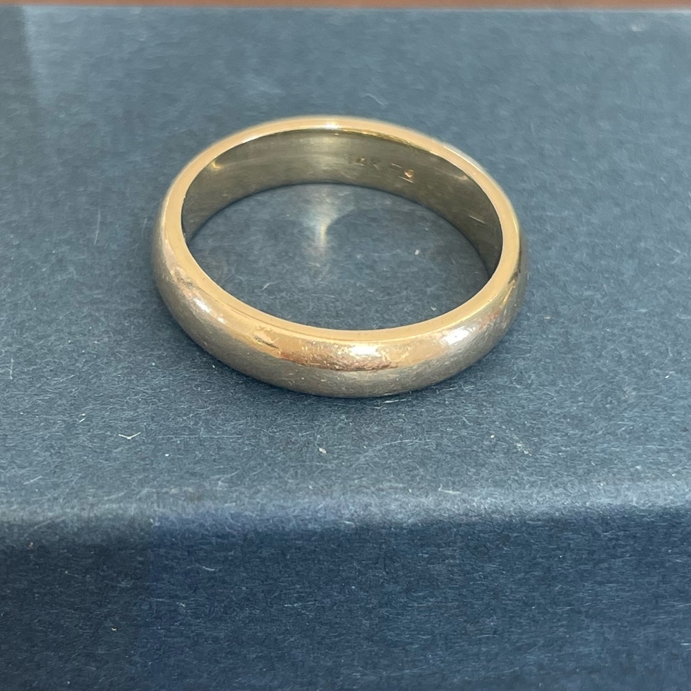 Vintage 14K Solid Yellow Gold Band Ring